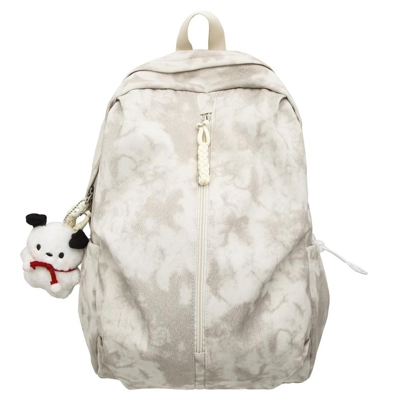 Школьный рюкзак мужской походный рюкзак женский студенческий рюкзак большой емкости Small бежевый