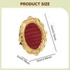 Vintage Display Stand Baroque Holder,Portable Resin Versatile Organizer Ear Tray for Store