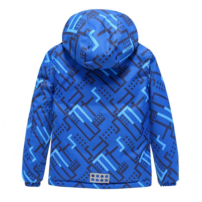 Boys Winter Ski Suit VALIANLY Children Skiing Jacket Pants Boys Ski Sets 2 Pieces Waterproof Windproof