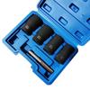 Slip Socket Wrench for Car Tire Repair Rusty Stripped Lug Nut Remover Reverse Thread Anti  Auto Repair Tools