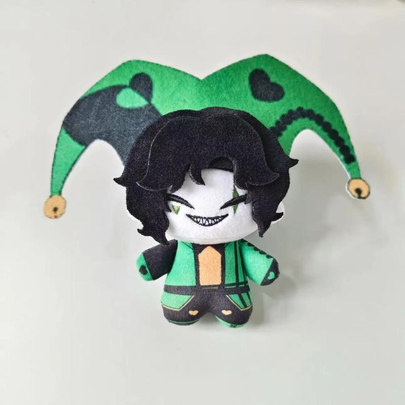 Il Circo degli Strambi 10cm Nuovo Peluche Pierrot l'Arlecchino Strambi Pierrot Bambole di Peluche Giocattoli Periferiche Anime Gioco Peluche Ciondolo Regali