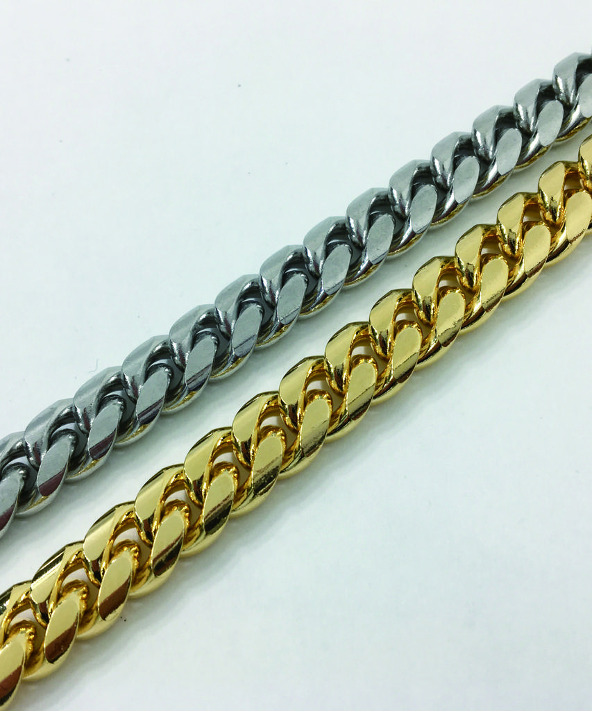 Sexto [Bracelet][Surgical Steel] 130 Rdc Chain Bracelet Silver