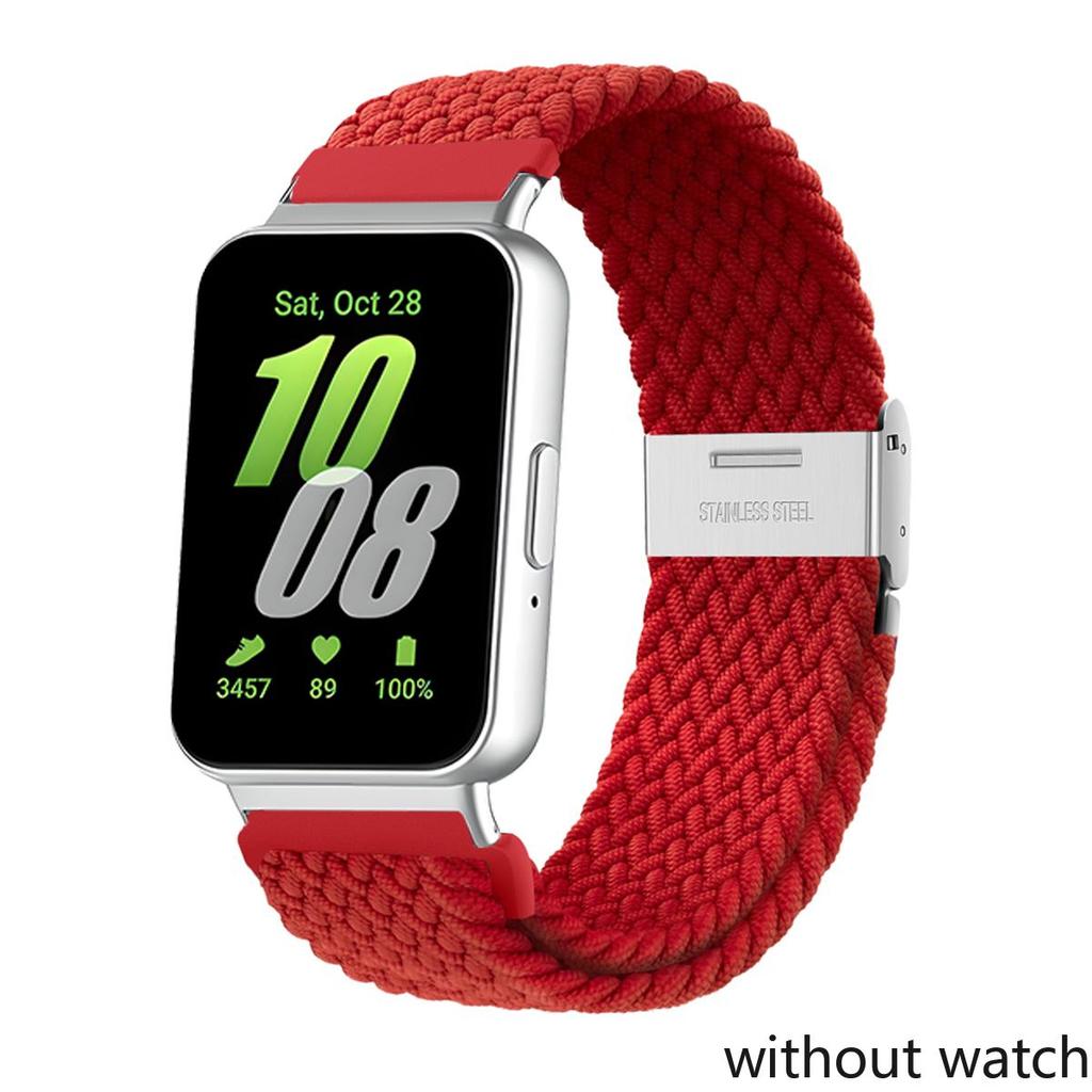 Braided Bands for Samsung Galaxy Fit 3 Sports Strap Adjustable Replacement Correa Nylon Bracelet for Samsung Galaxy Fit3 Band