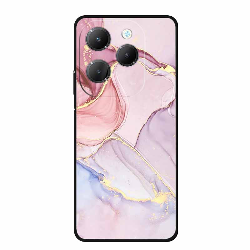 For Infinix Hot 40 Pro Case Animals Soft Silicone TPU Cover Phone Cases For Infinix Hot 40i Hot40 X6837 Protective Wolf Coque