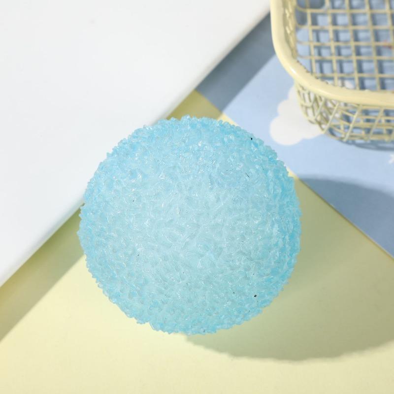 Eisball Maltose Squishy Spielzeug Blau Mochi Sensorisches Fidget Spielzeug Simuliertes Transparentes Anti-Stress Langsam-Rückprall Entspannungsspielzeug