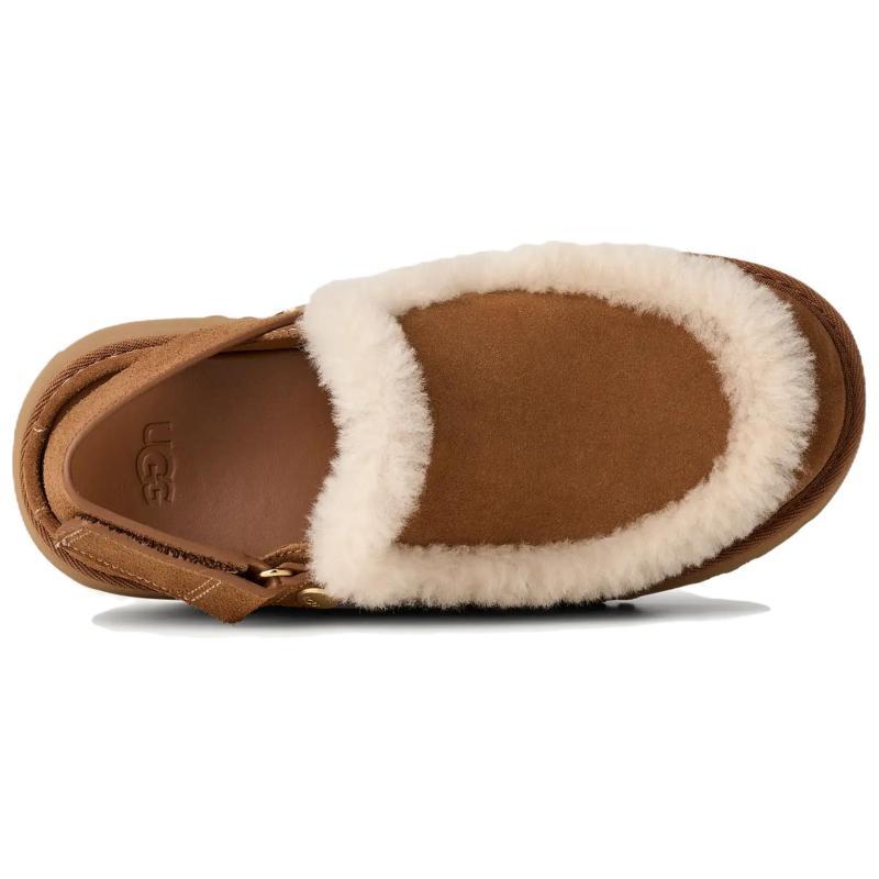 UGG Esmee Clog Casual Shoes 5cm Women's Chestnut Sneakers 1173331-CHE