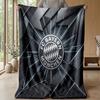 Bayern Munich Theme Blanket Soft Flannel Blanket Plush Throw Blanket Cozy Sofa Bed Blanket for Home Decor