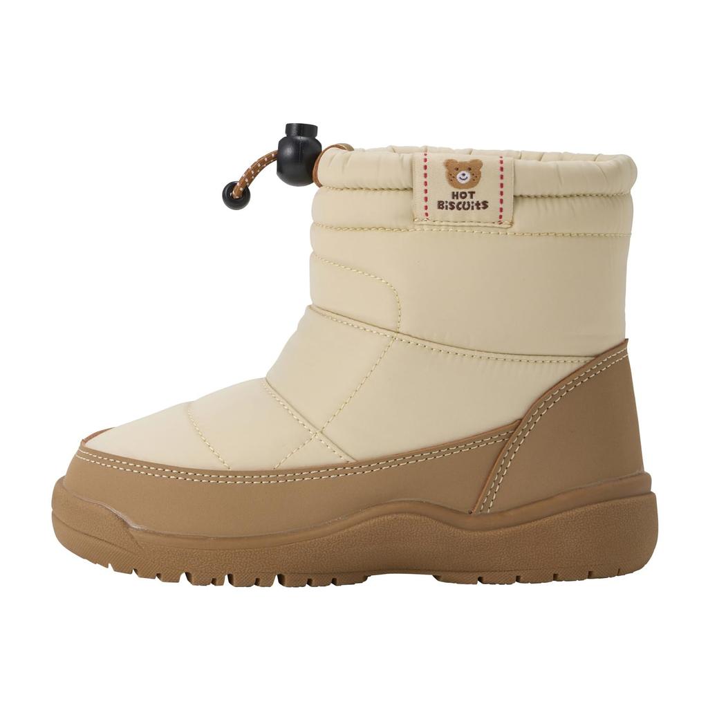 MIKIHOUSE HOT BISCUITS Boots, Boys and Girls, Baby, Kids, Beige, Size 18cm, 73-9401-499