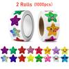 5001000Pcs Round Animal Fish Star Stickers Adorable Incentive Sticker Party Decoration Teacher Reward Encouragement Motivationa