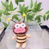 Soft Delightful Super Bumblebee Keychain Cute Cartoon Plush Perfect For Girls Young