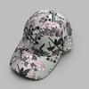 Ethnic Style Flower Embroidery Printed Baseball Cap Ladies Elegant Fashion Casual Outdoor Cap