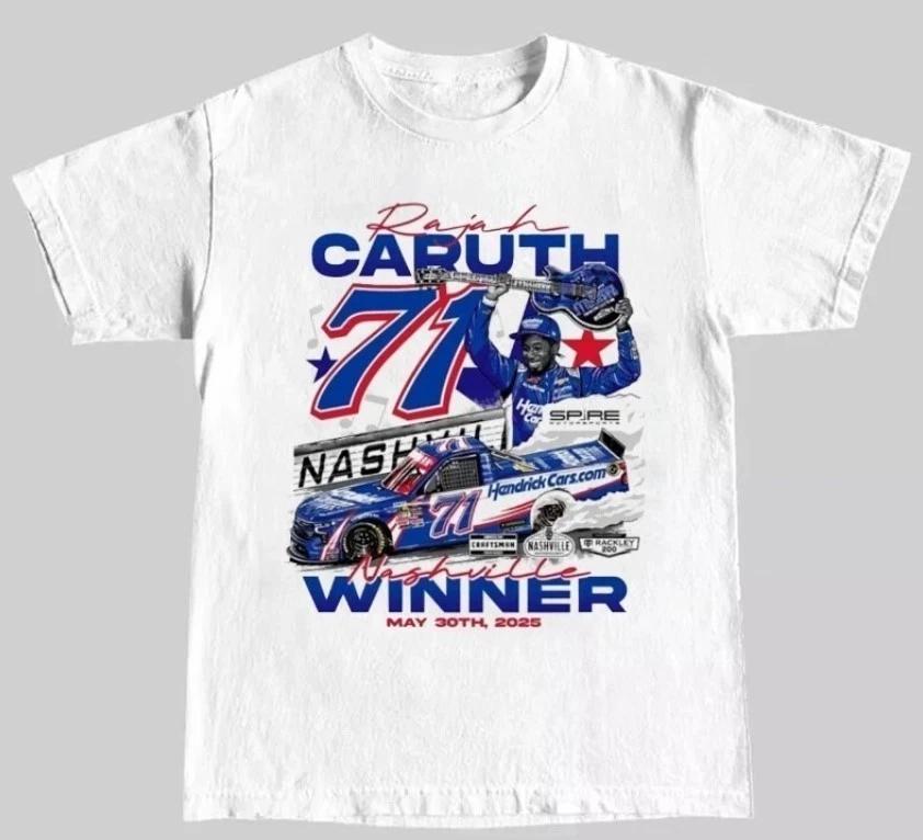 

Rajah Caruth Nashville Winner 2025 Graphic Retro T-Shirt Gift Fans All Size XL