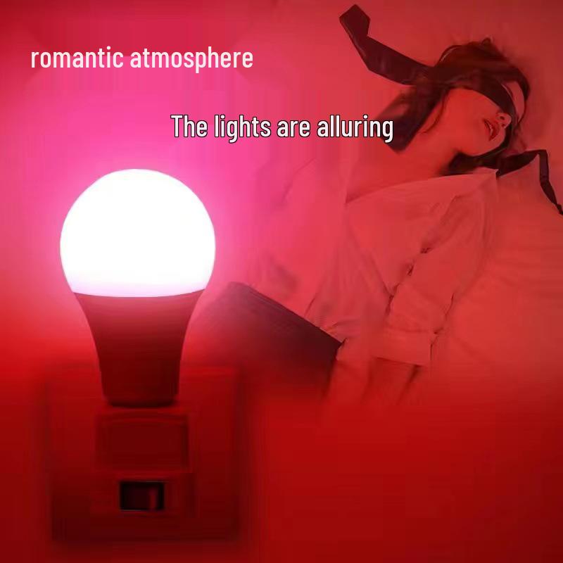 

Романтична приліжкова лампа для створення настрою: Атмосферний світлодіодний світильник для флірту для пар, різнокольоровий нічник для фото
