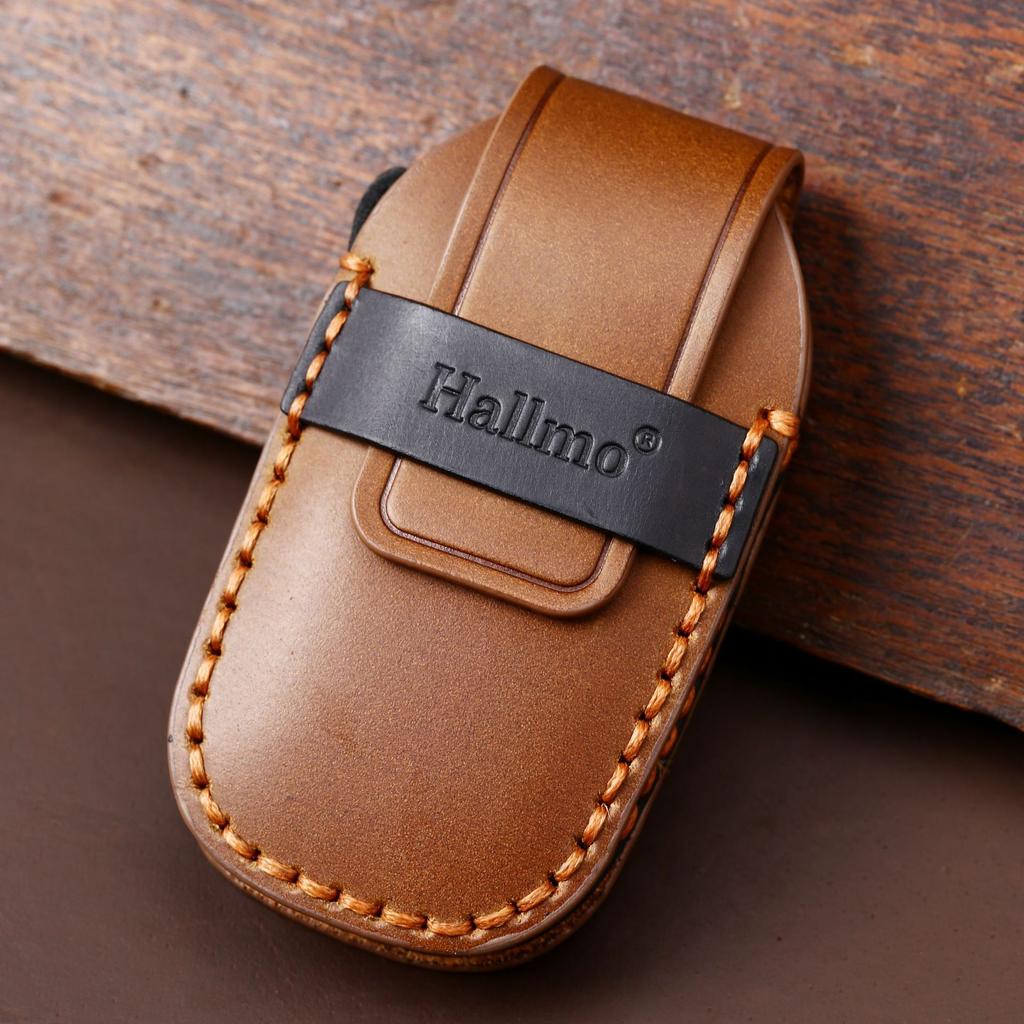 Housse de clé de voiture convient pour housse de clé Fista moderne, étui de clé de voiture Kustu, cuir véritable.