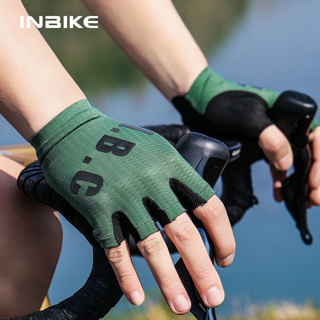 Inbike's New Cycling Gloves, Half-Finger Wear-Resistant and Shock-Absorbing, Are Special Equipment for Summer Road Cycling and Cycling Sports