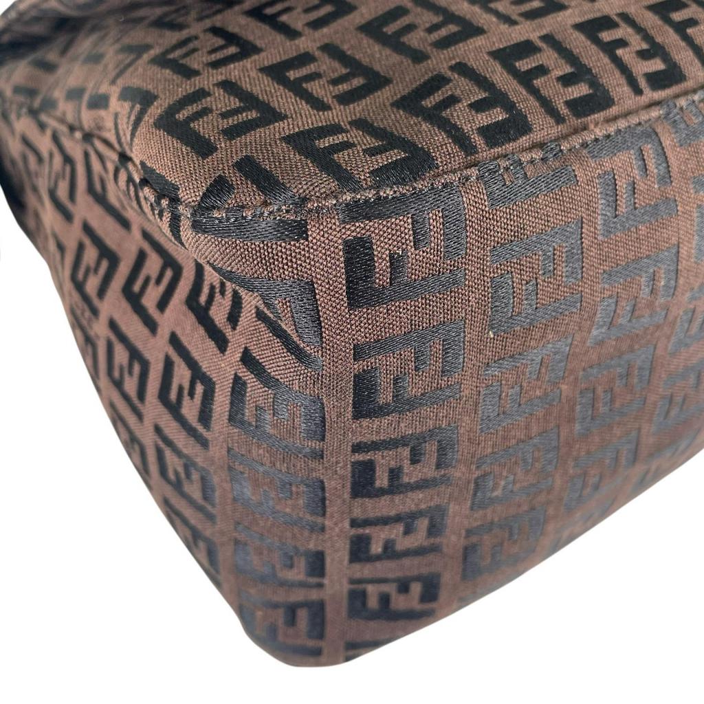 FENDI Mamma bucket Handbag Brown Women used