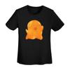 T-shirt SCP 999 da Donna a Manica Corta Girocollo Streetwear Cotone Magliette Estive Streetwear