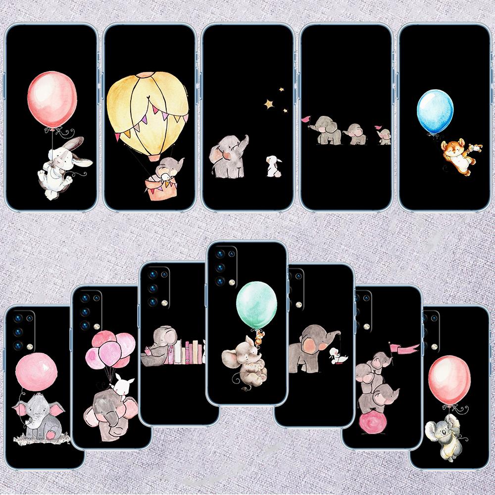 BH7 Balloon animal Elephant pig Case for LG K22 K30 K40 K40S K41 K42 K50 K50S K51 K51S K52 K61 K62 K71 K92 Q60 Q61 V40 V50 V60