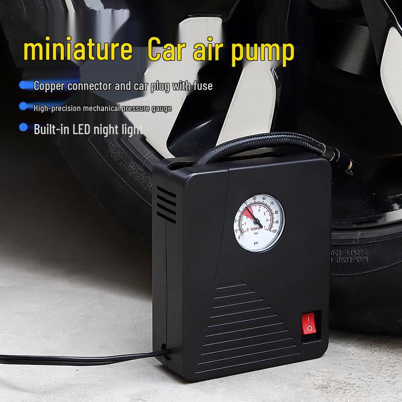 Compact Electric & Manual Tire Inflator for Cars, E-Vehicles & Bicycles