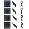 Classical Western Cashew Pattern Bandana Headwrap Head Scarf for Sports and Outdoor Activity Hiphop Accessory