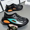 Sandals  platform soles men's cave shoes soft and lightweight outdoor beach toe slippers in summer