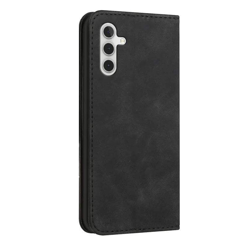 A35 Case Magnetic Wallet Flip Case For Samsung Galaxy A35 A15 4G A05 A05s A55 5G A155F A1556 Phone Cover Leather Coque Fundas