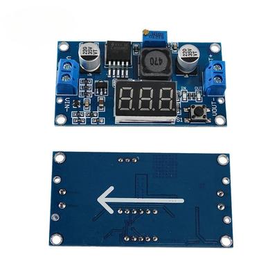 LM2596 DC To DC Step Down Converter Module with LED Display Voltmeter 4.0~40V To 1.25-37V Buck Adapter Adjustable Power Supply