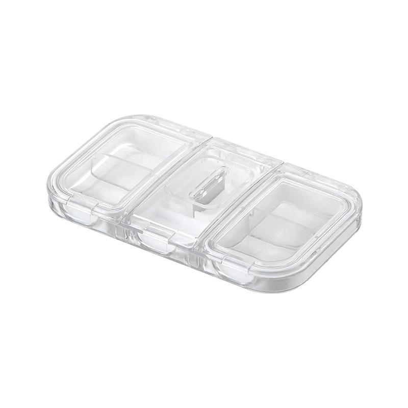 1PC Pill Cutter Box Portable Drug Box Tablet Cutter Splitter Medicine Pill Holders for Outdoor Travel Organizer Sealed Box