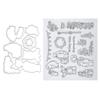 Przezroczysty Stempel do Tworzenia Pieczęci TPR Forma do Tworzenia Stempli Tłoczony Papier do Scrapbookingu Materiały do Rękodzieła