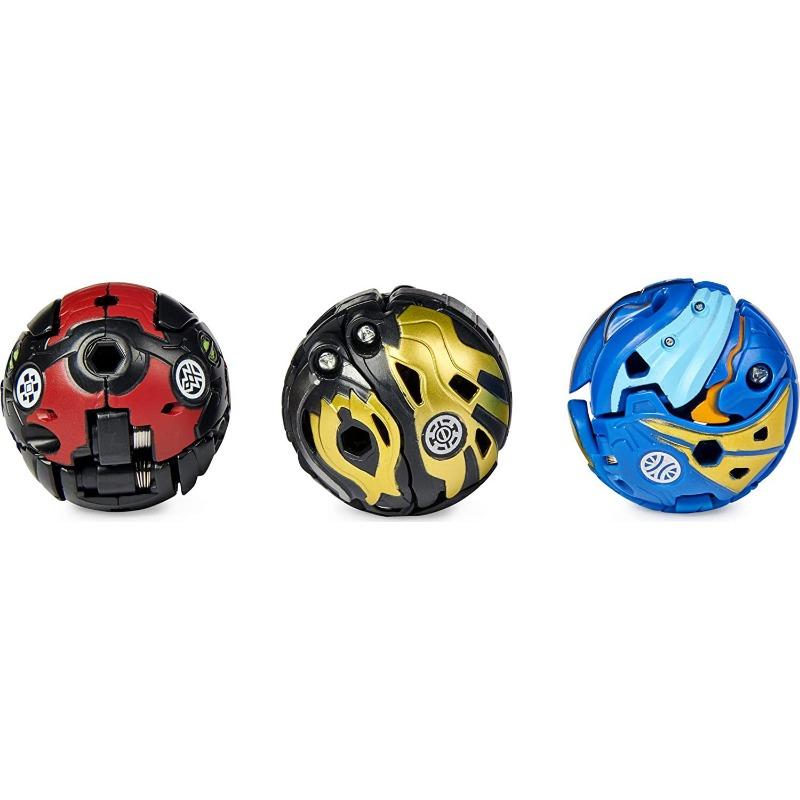 Bakugan, Armored Alliance Unbox & Brawl Pack with 4 Exclusive Bakugan, for Kids Aged 6 and Up