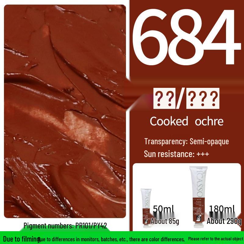 Phoenix Art Supplies Picasso Oil Paints 50-170ML, Painting Frames, Materials & Palette for Coloring