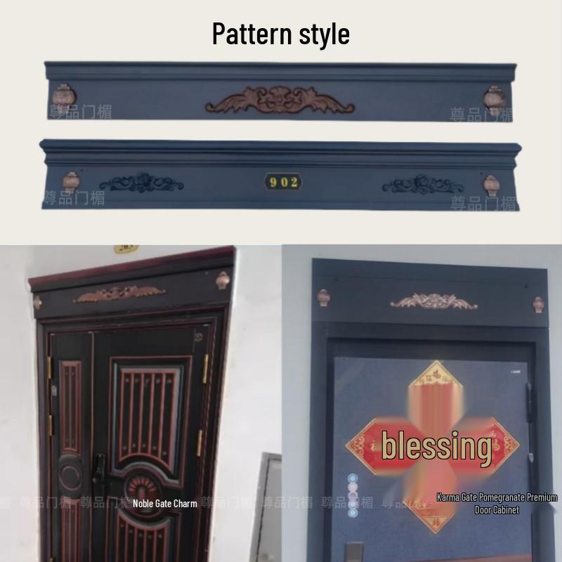 Lintel Heightening Anti-theft Entrance Door Customization & Beautification