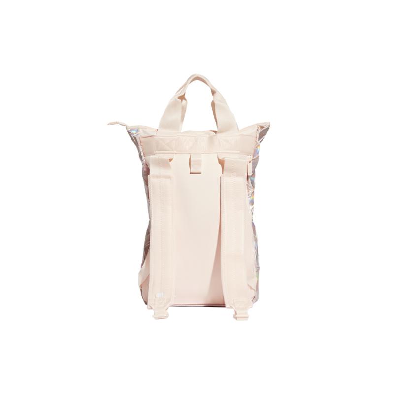 Adidas Originals Artificial Leather Backpack Regular Unisex Dazzling Color Copper Metallic Adidas GE5446