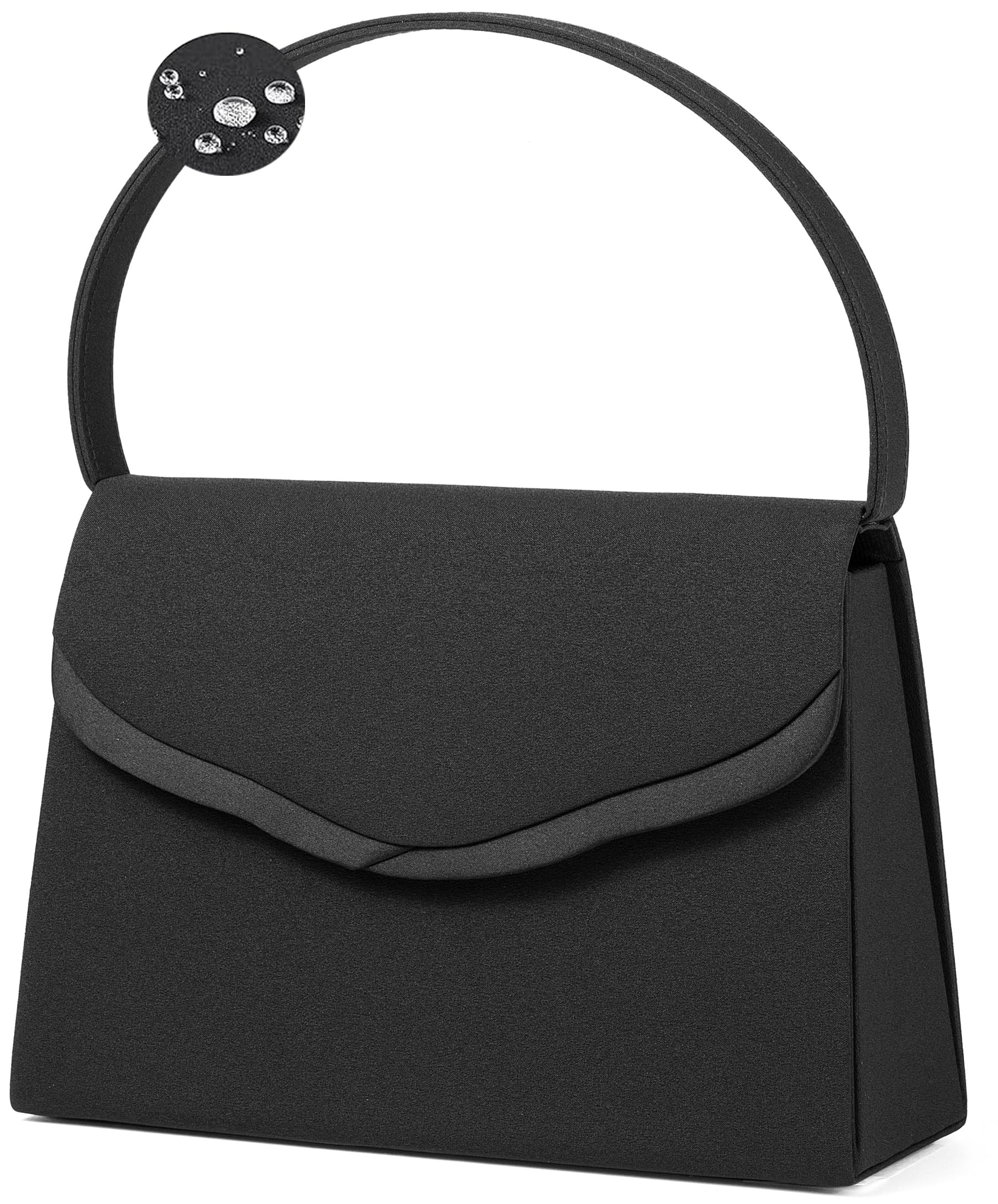 

Black formal bag for water for formal entrance graduation large [Gurina] women, large, repellent, occasions, ceremonies, ceremonies, funerals, (Black
