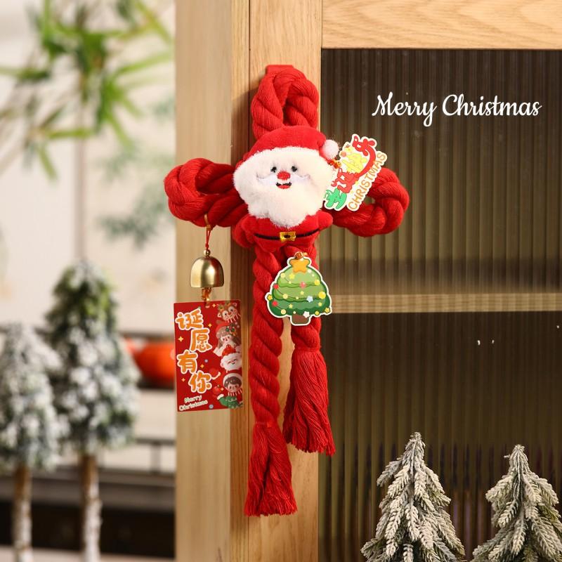 Christmas Knot Door Hanging Festive Decorations Holiday Gift Ornaments
