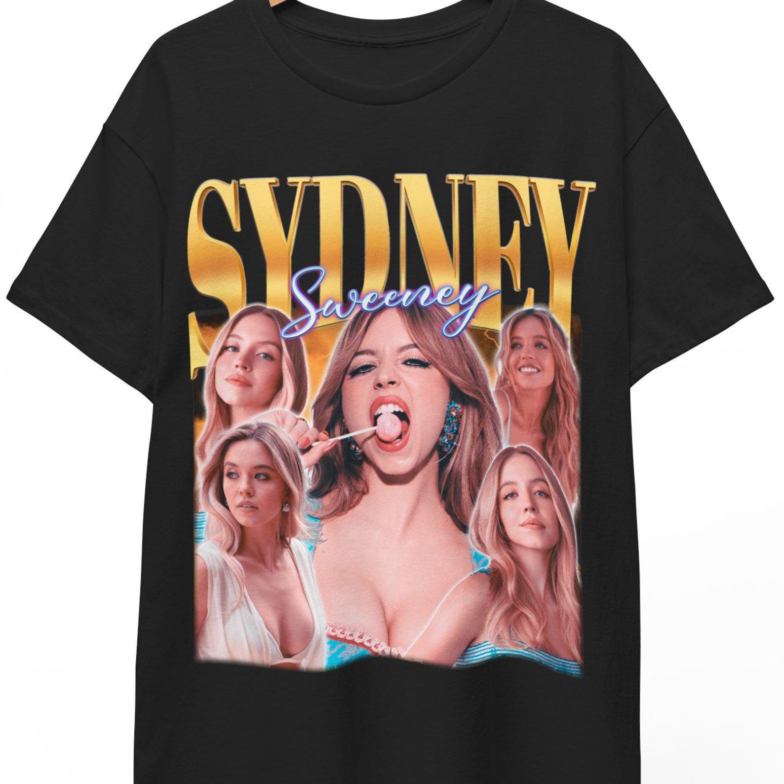 Sydney Sweeney, Sydney Sweeney Shirt, Sydney Sweeney Vintage Tshirt, Sydney Sweeney Fan Tees, Sydney Sweeney Movies, Sydney Sweeney Gift Tee 2XL