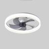 LED Ceiling Fans with Lights and Remote Modern Low Profile Chandelier Fan for Bedroom Kids Room Living Room Ceiling Lighting Fan