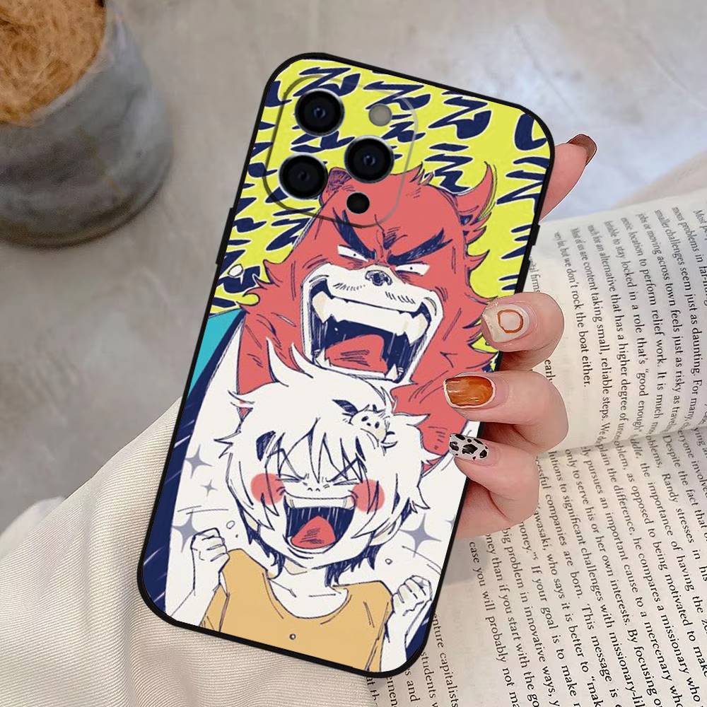 The Boy and the Beast Phone Case For iPhone 17, 16,15,14,13,12,11 Plus,Pro Max, Others Soft Black Cover iPhone15Pro