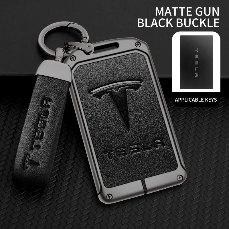 

Zinc Alloy Car Smart NFC Card Key Case Cover Protector Holder Shell For Tesla Model 3 Model S Model X Model Y Remote Accessories армия зеленый