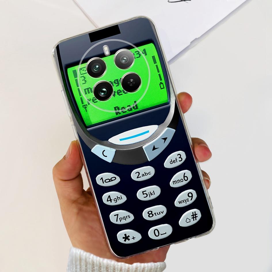 For Realme 12 Pro Plus Case Popular Flower Astronaut Soft Clear Silicone Phone Cover on Realme 12 Pro 5G 2024 Funda RMX3842 Case