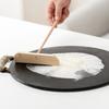 2pcs Washable Pancake Rake Long Handle Bamboo Pancake Rake Portable Pancake Spreader  Crepe Pan
