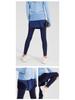 Dívčí rychleschnoucí prodyšné sportovní culottes - Jarní/letní dvoudílné legíny na jógu