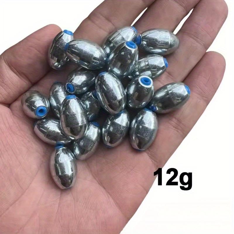 

10 шт./лот пластиковый сердечник сплав свинцовый кулон рыболовные грузила 4 г/6 г/8 г/10 г/12 г/15 г сплав полые оливковые рыболовные грузила рыболовные принадлежности 10pcs 12g серебряный