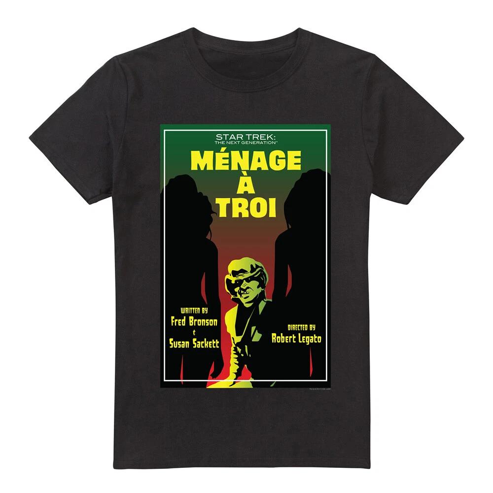 

Star Trek TNG Season 3 Episode 24 100% Cotton T-shirt Mens Tees Top S-2XL, Black M