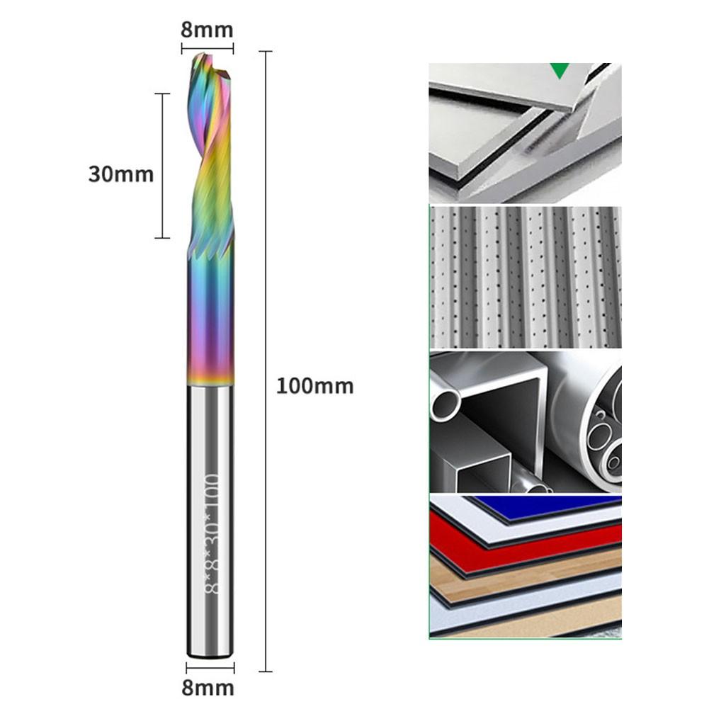 

Алюмінієвий сплав Ful Single Edge має фрезу 8*8*30*100