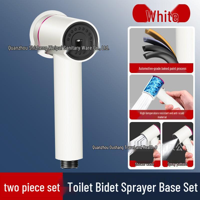 High-Pressure Bidet Spray Gun for Toilets