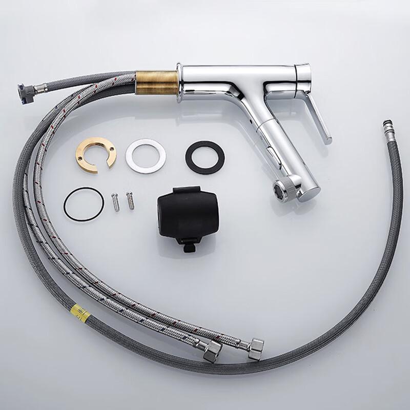 VEMUSE Copper Pull-Out Hot/Cold Basin Faucet