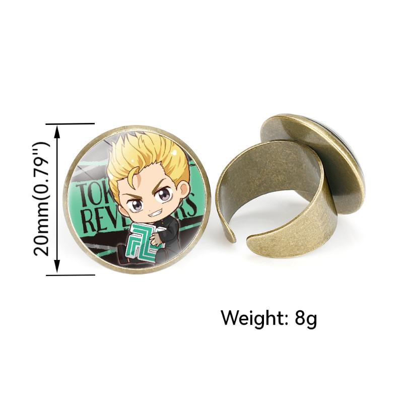 Premium Tokyo Revengers Adjustable Ring Anime-inspired Jewelry Summer 2022