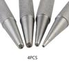 Brand New High Quality Practical Exquisite Center Punch Set Wood 1/4pcs And Center Punch Nail Hole Maintenance