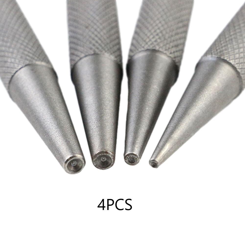 Brand New High Quality Practical Exquisite Center Punch Set Wood 1/4pcs And Center Punch Nail Hole Maintenance